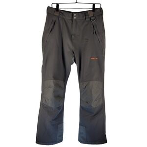Arctix Youth XL Snow Ski Pants Gray Insulated Adjustable Waist Pockets Winter